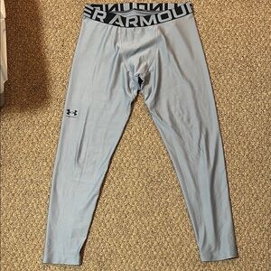 Under Armour Light Gray Athletic Leggings